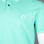 Ma.Strum Double Tipped SS Polo Shirt Aquatic