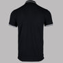 Ma.Strum Double Tipped SS Polo Shirt Jet Black