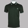 Ma.Strum Double Tipped SS Polo Shirt Oil Slick Green