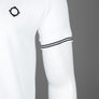 Ma.Strum Double Tipped SS Polo Shirt Optic White