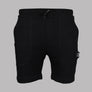 Ma.Strum Edge Pocket Sweat Shorts Jet Black