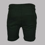 Ma.Strum Edge Pocket Sweat Shorts Oil Slick Green