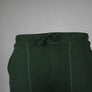 Ma.Strum Edge Pocket Sweat Shorts Oil Slick Green
