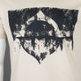 Ma.Strum Grunge Logo T-Shirt Ash