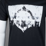 Ma.Strum Grunge Logo T-Shirt Jet Black