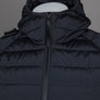 Ma.Strum Hooded Down Jacket Jet Black