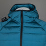 Ma.Strum Hooded Down Jacket Storm Blue