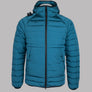 Ma.Strum Hooded Down Jacket Storm Blue