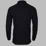 Ma.Strum LS Pique Polo Shirt Jet Black