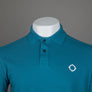 Ma.Strum LS Pique Polo Shirt Storm Blue
