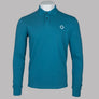 Ma.Strum LS Pique Polo Shirt Storm Blue