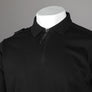 Ma.Strum LS Zip Polo Shirt Jet Black