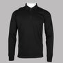 Ma.Strum LS Zip Polo Shirt Jet Black
