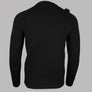 Ma.Strum Milano Knit Crew Neck Sweater Jet Black