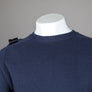 Ma.Strum Milano Knit Crew Neck Sweater True Navy
