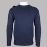 Ma.Strum Milano Knit Crew Neck Sweater True Navy