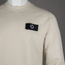 Ma.Strum Neo Crew Sweatshirt Burnt Cream