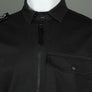 Ma.Strum PD Full Zip Overshirt Jet Black
