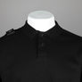Ma.Strum SS Jersey Polo Shirt Jet Black