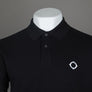 Ma.Strum SS Pique Polo Shirt Jet Black