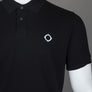 Ma.Strum SS Pique Polo Shirt Jet Black