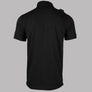 Ma.Strum SS Zip Polo Shirt Jet Black