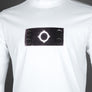 Ma.Strum Trompe L'oeil Badge T-Shirt Optic White