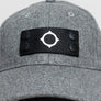 Ma.Strum Wool Badge Cap Battleship Grey