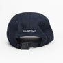 Ma.Strum Wool Badge Cap Ink Navy