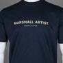 Marshall Artist Coastal Erosion T-Shirt Navy