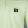 Marshall Artist Embroidered Siren Polo Shirt Lime