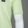 Marshall Artist Embroidered Siren Polo Shirt Lime