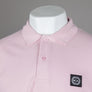 Marshall Artist Embroidered Siren Polo Shirt Pink