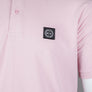 Marshall Artist Embroidered Siren Polo Shirt Pink