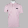 Marshall Artist Embroidered Siren Polo Shirt Pink