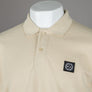 Marshall Artist Embroidered Siren Polo Shirt Sandstone
