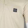 Marshall Artist Embroidered Siren Polo Shirt Sandstone