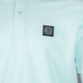 Marshall Artist Embroidered Siren Polo Shirt Sky Blue