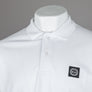 Marshall Artist Embroidered Siren Polo Shirt White