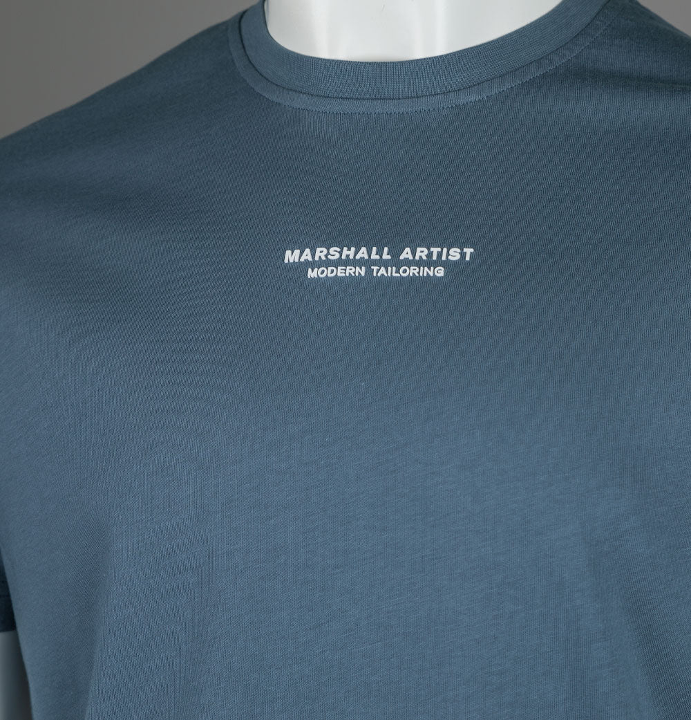 Marshall Artist Injection T-Shirt Slate Blue – Bronx Clothing