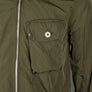 Marshall Artist Krinkle Nylon Overshirt Khaki