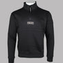 Marshall Artist Siren Box Logo 1/4 Zip Sweatshirt Black