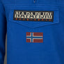 Napapijri Burgee Half Zip Sweatshirt Blue Mazarine