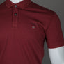 Napapijri Elbas Jersey Polo Shirt Tibetan Red