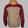 Napapijri Rainforest Ripstop Anorak Jacket Beige/Red/Orange