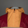 Napapijri Rainforest Ripstop Anorak Jacket Beige/Red/Orange