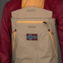 Napapijri Rainforest Ripstop Anorak Jacket Beige/Red/Orange