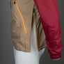 Napapijri Rainforest Ripstop Anorak Jacket Beige/Red/Orange