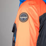 Napapijri Rainforest Ripstop Anorak Jacket Black/Orange/Blue