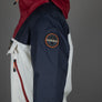 Napapijri Rainforest Ripstop Anorak Jacket White/Navy/Red